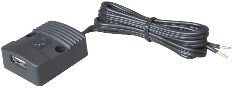 USB Aufbausteckdose flach 5V 3A